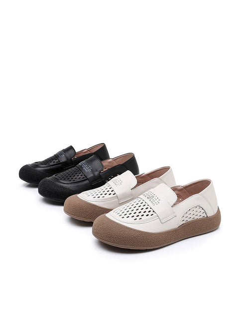 Damen Sommer Casual Aushöhlen Flache Schuhe