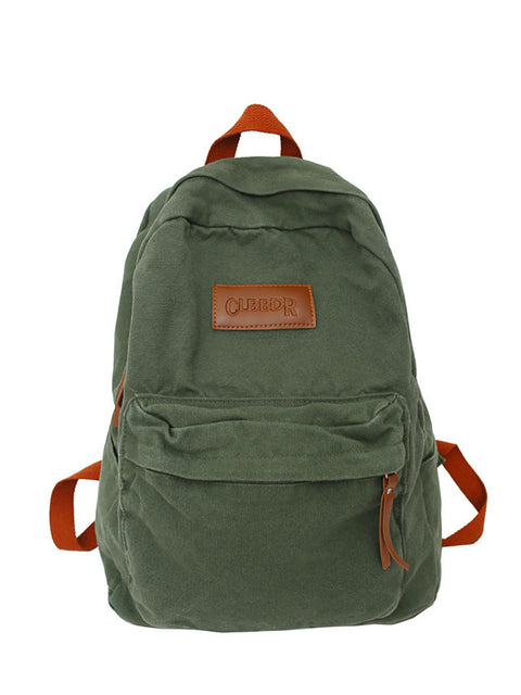 Casual Large Capacity Canvas Backpack