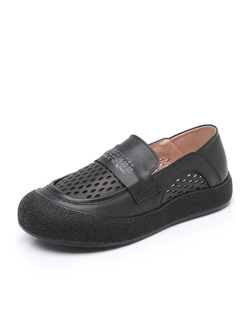 Damen Sommer Casual Aushöhlen Flache Schuhe