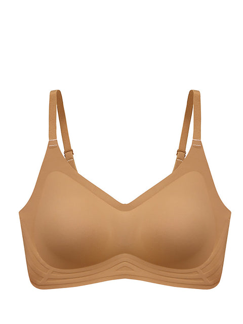 Women Casual Pure Color One-Piece Push-up Bra