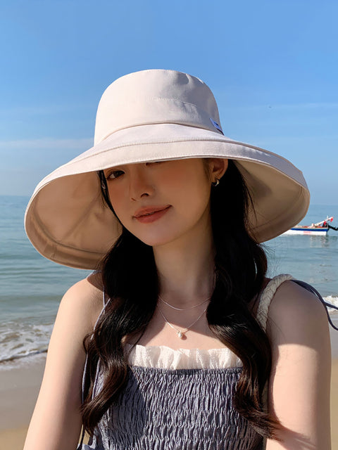 Women Casual Sunproof Large Brim Hat