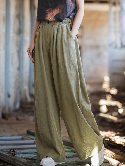 Damen Winterhose mit weitem Bein und Fleecefutter