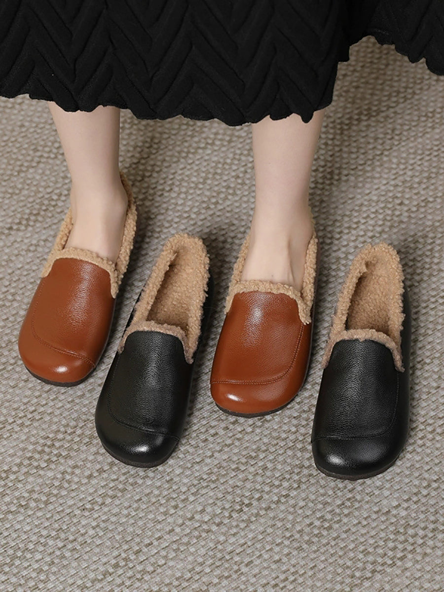 Herren-Handschuhe Aus Echtem Leder Für Den Winter, Mit