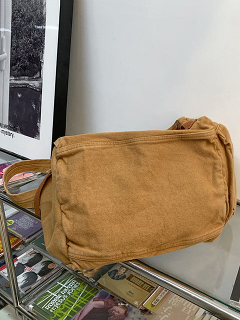 Canvas-Tasche im japanischen Stil, Retro-Umhängetasche